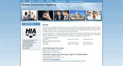 Desktop Screenshot of hoberinsurance.com